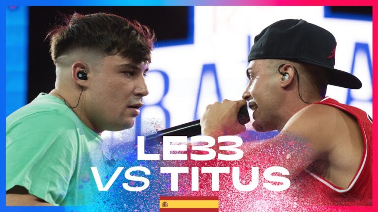 Titus vs Le33 (Octavos) – Final Nacional – Red Bull Batalla (España 2023)