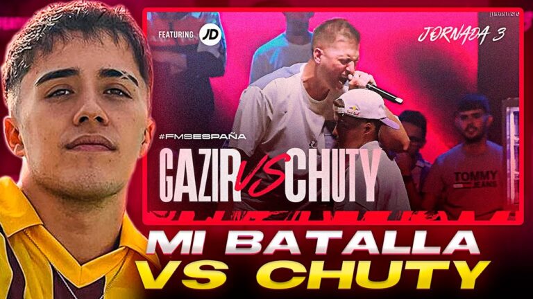 GAZIR reacciona a su BATALLA VS CHUTY en FMS ESPAÑA 🇪🇸