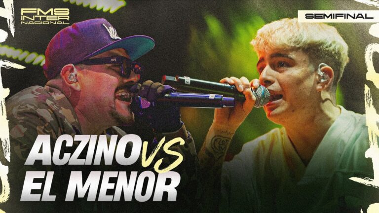 Aczino vs El Menor (Semifinal) – Final San Salvador (El Salvador). – FMS (Internacional 2025)
