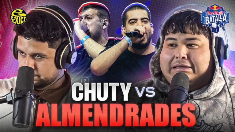 ¿CHUTY FUE ROBADO O LOS ESPAÑOLES EXAGERAN? – Reacción a ALMENDRADES vs CHUTY – Red Bull Batalla