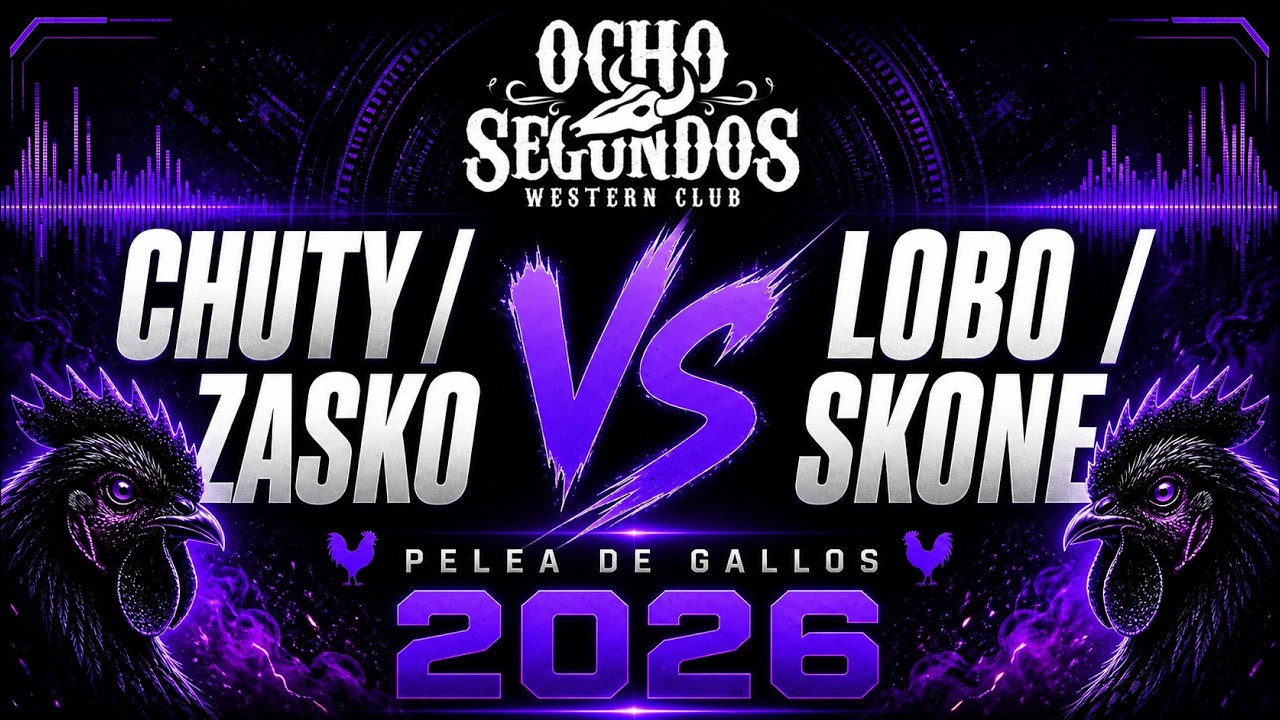 Skone, Lobo Estepario vs Chuty, Zasko (Exhibición)
