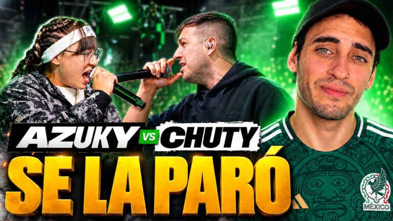 BLON reacciona a CHUTY vs AZUKY en FMS MÉXICO 🔥